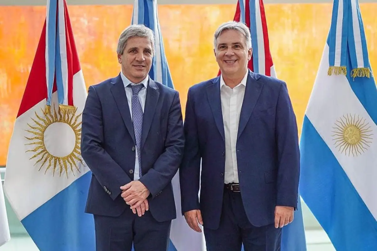 Imagen del Ministerio de Economía de Argentina, con la provincia de Córdoba en contexto.