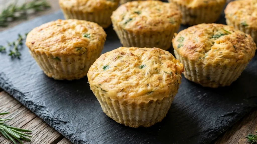 Muffins de pollo sin gluten: la opción práctica para una vianda rápida y saludable
