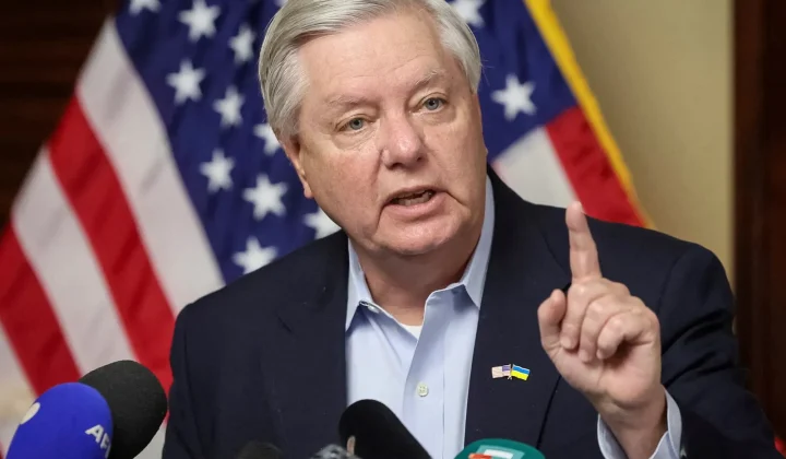 El senador estadounidense Lindsey Graham, una figura prominente del Partido Republicano y uno de los aliados más cercanos del expresidente D