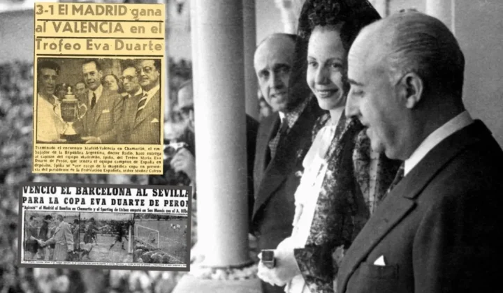 El Fútbol Español que Miró a Argentina: De la Copa Eva Duarte a los Gestos Históricos