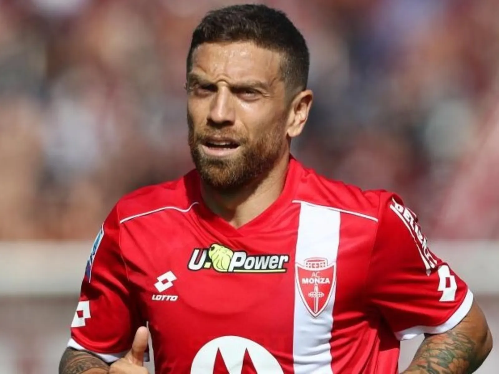 Alejandro "Papu" Gómez entrena con la camiseta del Padova en Italia