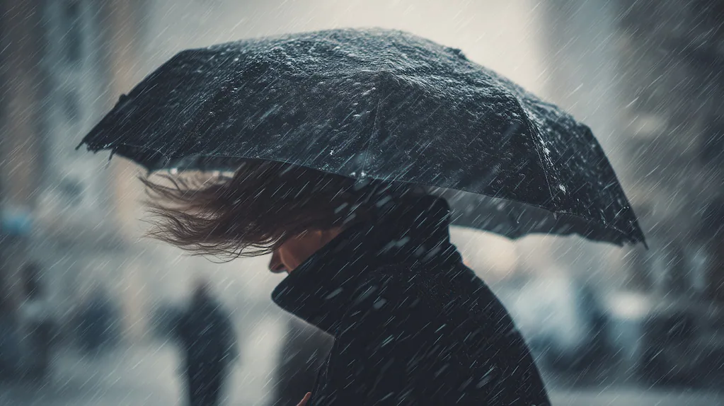 Alerta roja y naranja del SMN: lluvias intensas y viento en cuatro provincias para este jueves