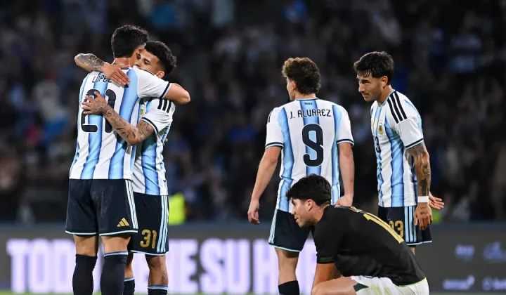 El “Flaco” López marcó su primer gol en la selección argentina en el amistoso ante Bolivia