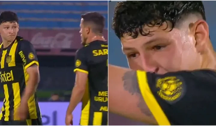 Gesto de fair play de un ex River en Uruguay desata silbidos y llanto en pleno partido